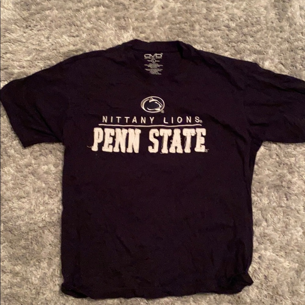 navy blue pen state tee